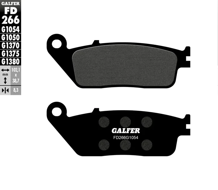 GALFER - FD266G1054 - G-Semi-Metallic Brake Pads