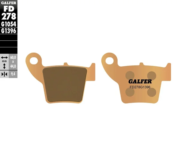 GALFER - FD278G1396 - HH Sintered Brake Pads