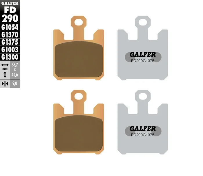 GALFER - FD290G1375 - HH Sintered Brake Pads