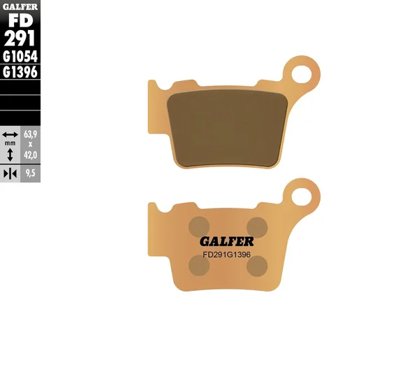 GALFER - FD291G1396 - HH Sintered Brake Pads