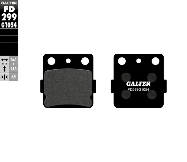 GALFER - FD299G1054 - G-Semi-Metallic Brake Pads