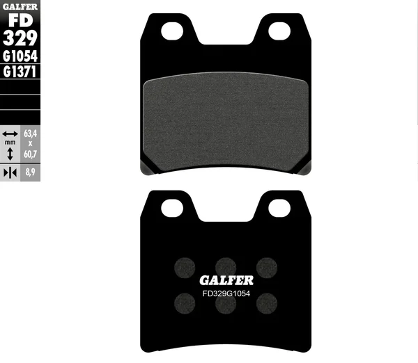GALFER - FD329G1054 - G-Semi-Metallic Brake Pads