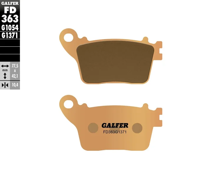 GALFER - FD363G1371 - HH Sintered Brake Pads