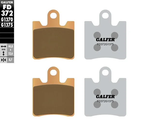 GALFER - FD372G1375 - HH Sintered Brake Pads