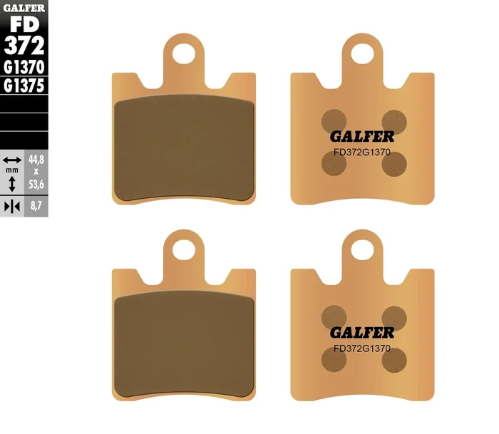 GALFER - FD372G1370 - HH Sintered Brake Pads
