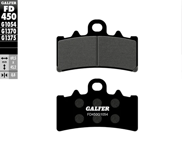 GALFER - FD450G1054 - G-Semi-Metallic Brake Pads
