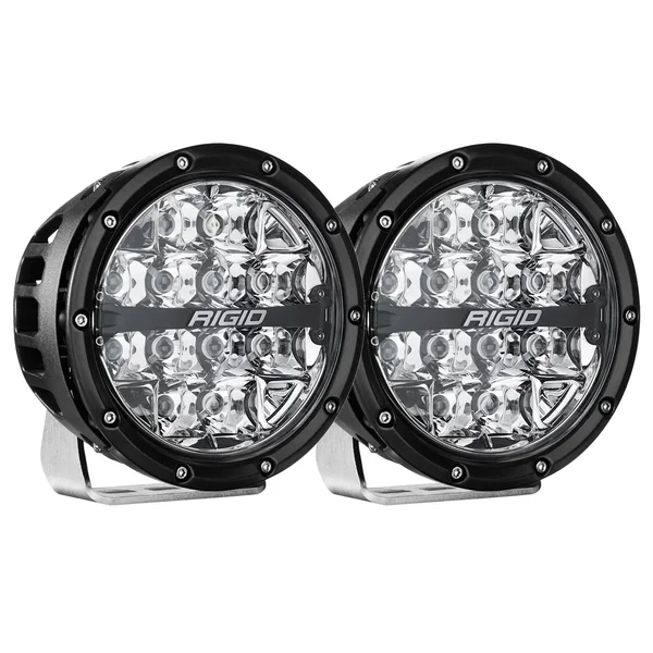 RIGID 360-Series LED Spot Light - 8600 Lumens Round Light for Powersports