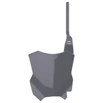 POLISPORT - 8665900005 - Plastic Front Number Plate