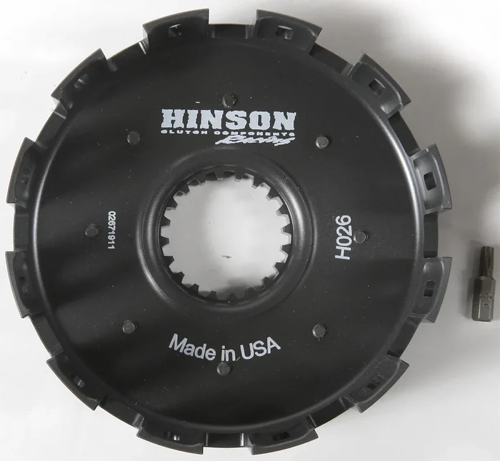 Hinson H026 High Performance Clutch Basket - Durable & Reliable for Powersports Enthusiasts