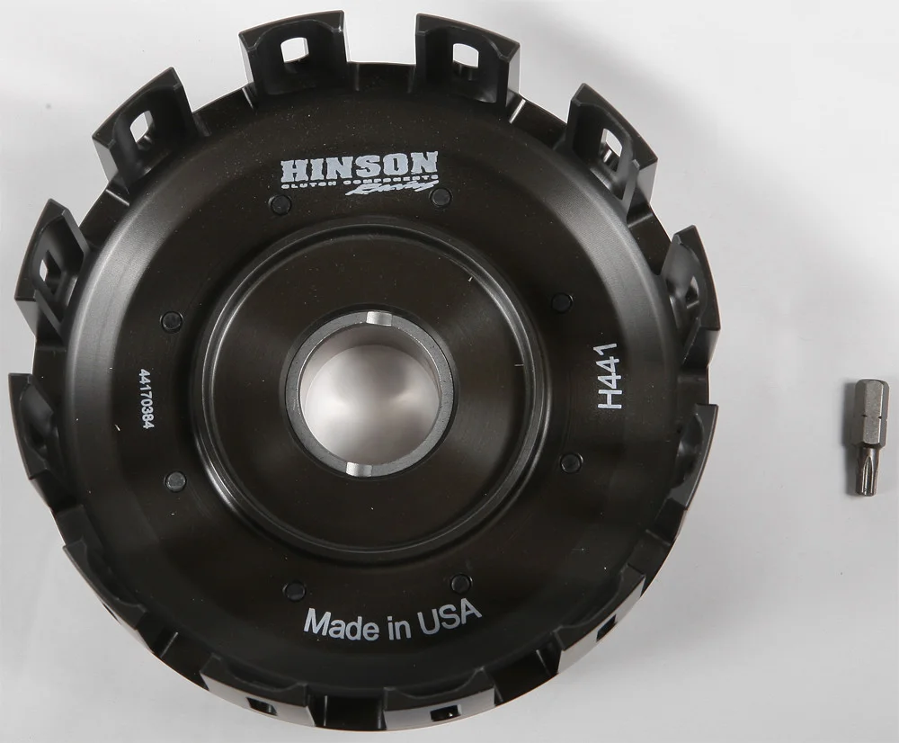 Hinson H441 High Performance Clutch Basket - Durable & Reliable for Powersports Enthusiasts