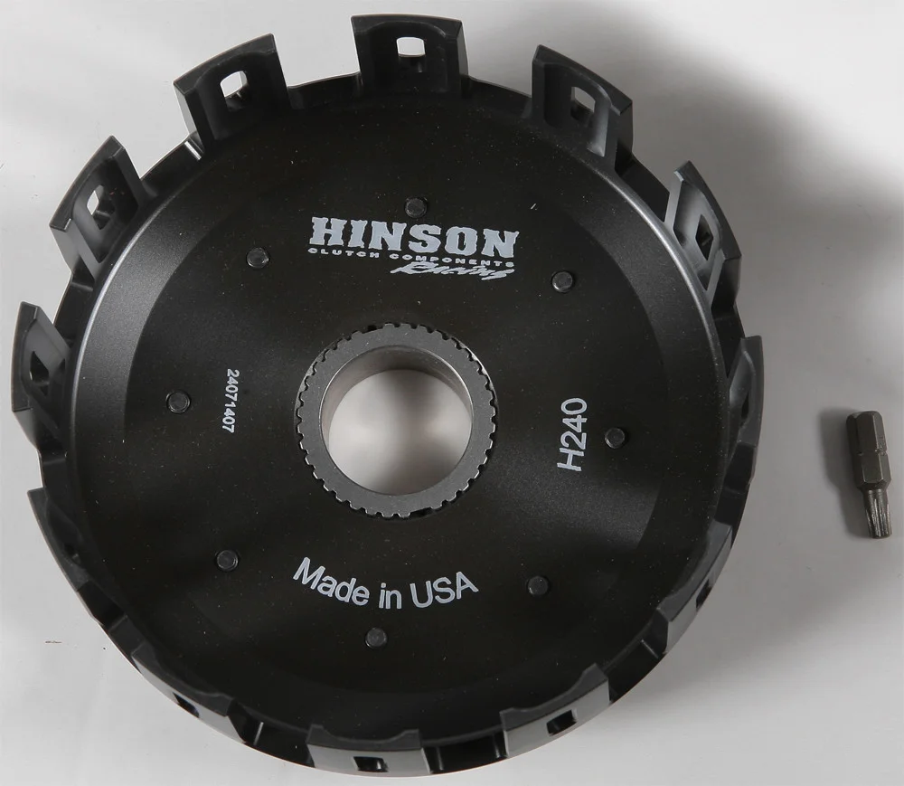 Hinson H240 High Performance Clutch Basket - Durable & Reliable for Powersports Enthusiasts