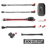 XK GLOW - KS-MOTO-STANDARD - Chrome LED Accent Light Kit