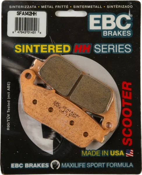 EBC SFA142HH Sintered HH Brake Pads - High-Performance Street/Sport Brake Pads