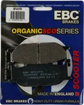 EBC Organic Brake Pads - Premium Street & Dirt Bike Brake Pads for Superior Stopping Power