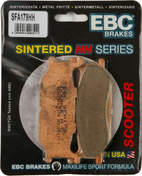 EBC SFA179HH Double-H™ Sintered HH Brake Pads - High-Performance Street/Sport Brake Pads