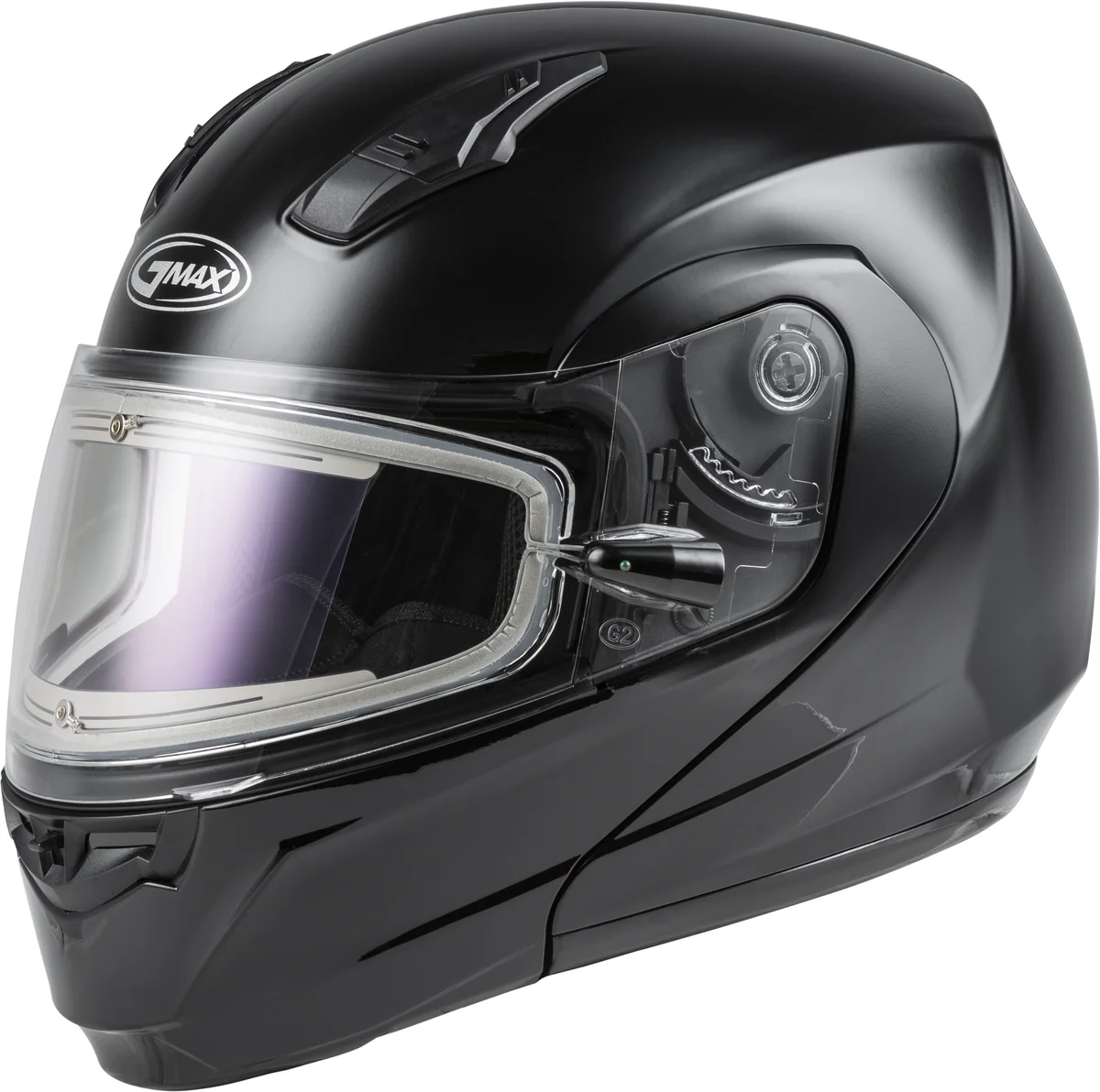 GMAX - M4040028 - MD-04S Snow Helmet Solid w/Quick Release Buckle Electric Shield