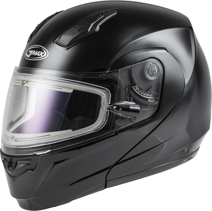GMAX - M4040027 - MD-04S Snow Helmet Solid w/Quick Release Buckle Electric Shield