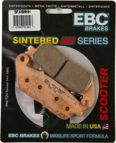 EBC SFA196HH Double-H™ Sintered HH Brake Pads - High-Performance Street/Sport Brake Pads