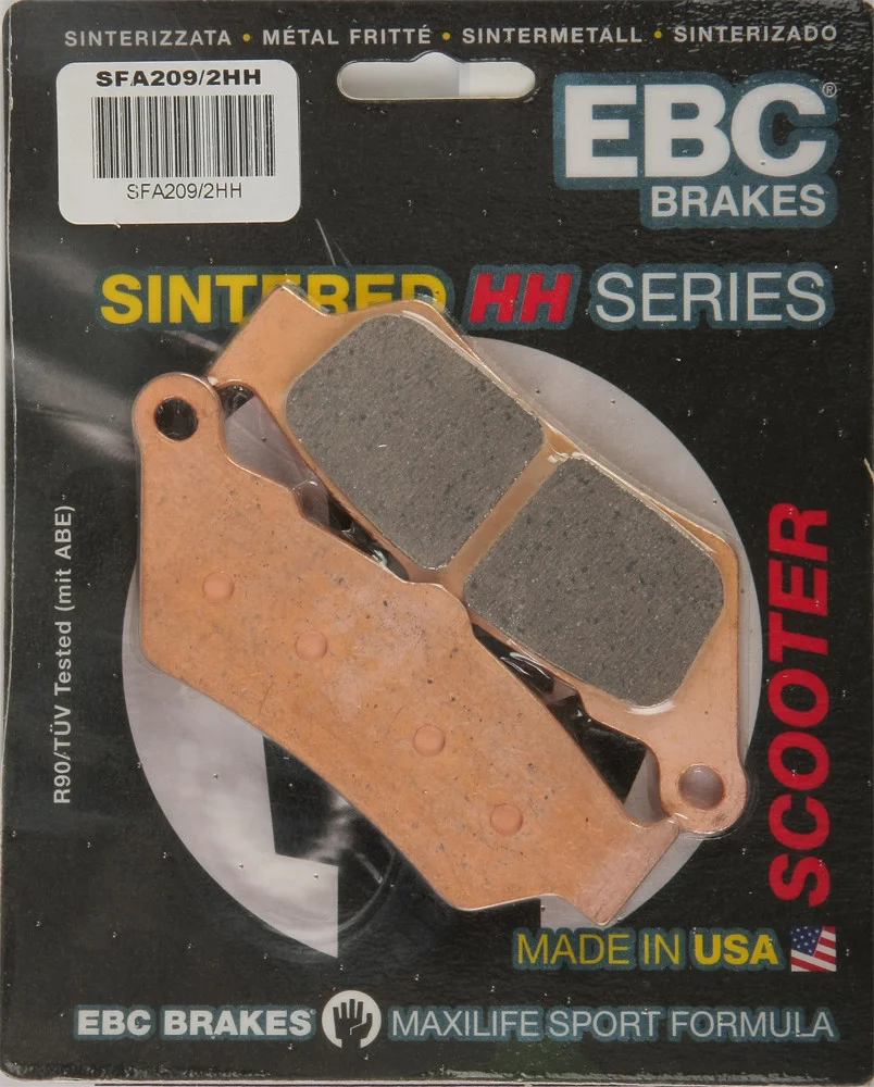 EBC SFA209/2HH Double-H™ Sintered Brake Pads - High-Performance Street/Sport Brake Pads