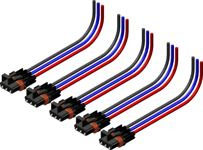 KFI - 102505 - 3-Pin Wire Harness Pigtail