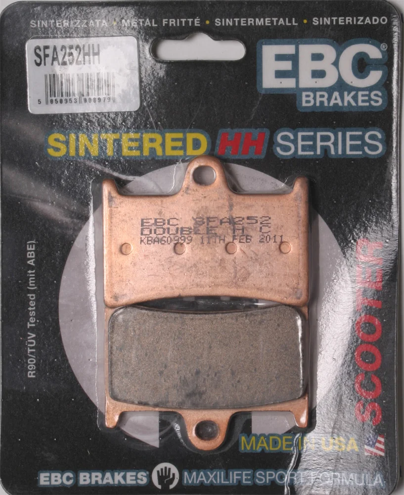 EBC SFA252HH Double-H™ Sintered Brake Pads - High-Performance Street/Sport Brake Pads