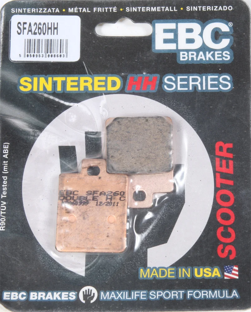 EBC SFA260HH Sintered HH Brake Pads - High-Performance Street/Sport Brake Pads