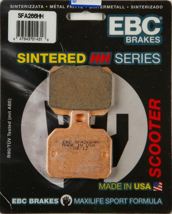 EBC SFA266HH Sintered HH Brake Pads - High-Performance Street/Sport Brake Pads