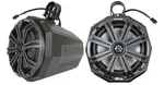SSV WORKS Cage Mount Pod Speakers - 6.5" Custom Molded Audio System for Side by Sides