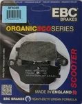 EBC SFA358 Organic Brake Pads - Quiet, High-Performance Rear Brake Shoes for Street & Dirt Bikes