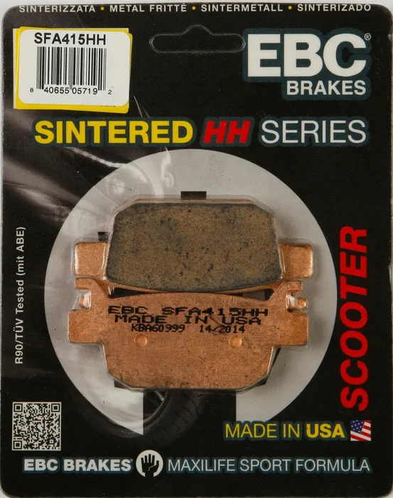 EBC SFA415HH Sintered HH Brake Pads - High-Performance Street/Sport Brake Pads