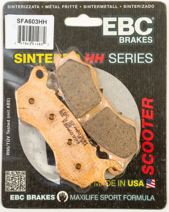 EBC SFA603HH Double-H™ Sintered HH Brake Pads - High-Performance Street/Sport Brake Pads