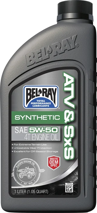 Bel-Ray 10W-30 Synthetic 4T Oil for ATV/UTV - Premium High-Performance Engine Protection