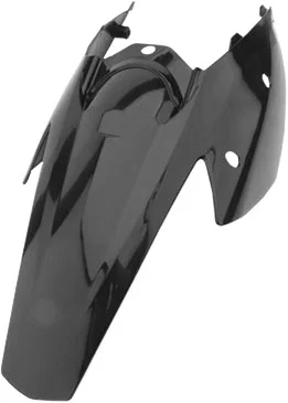 Acerbis Rear/Side Cowling (Black) - Durable Motorcycle Body Cover for Enhanced Protection and Style