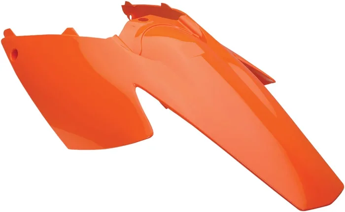 Acerbis Orange Rear/Side Cowling - Durable Motorcycle Body Cover for Enhanced Protection & Style