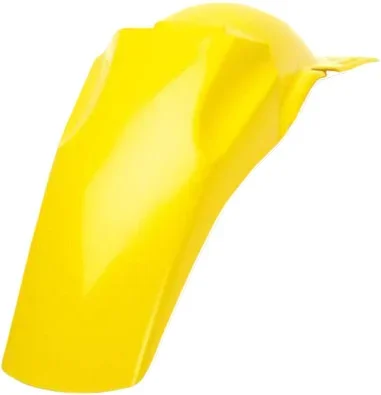 Acerbis Rear Fender (Yellow) - Durable Body Replacement for Powersports Vehicles