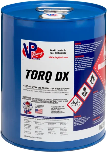 VP RACING Torq DX VP Fuel - High-Performance Racing Fuel for Powersports Enthusiasts