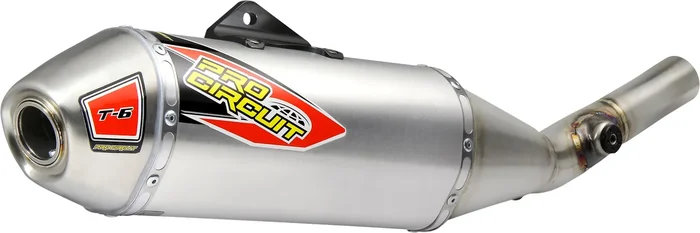 PRO CIRCUIT - 0122125A - T-6 Slip-On Exhaust