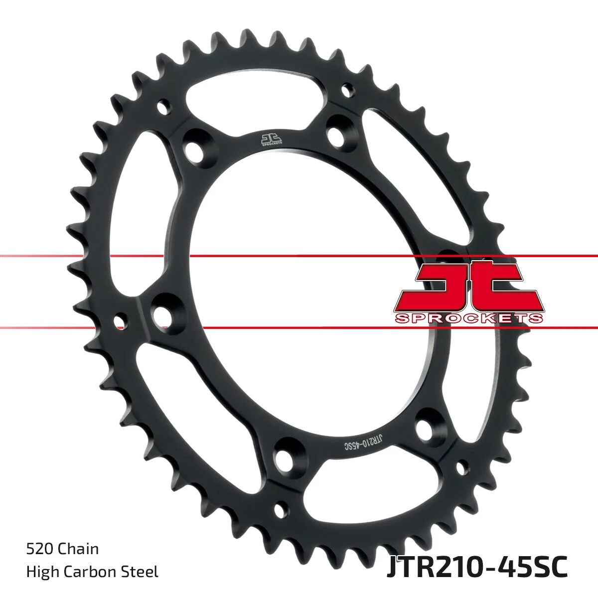 JT - JTR210.45SC - Steel Rear Sprocket