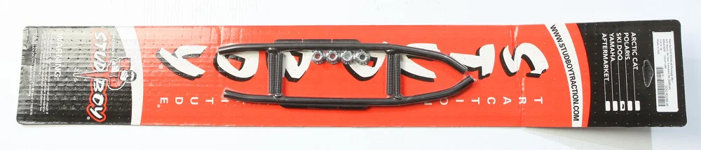 STUD BOY DOO-R2256-45 Round Bar Runners - Durable Carbide Inserts for Superior Snow Control