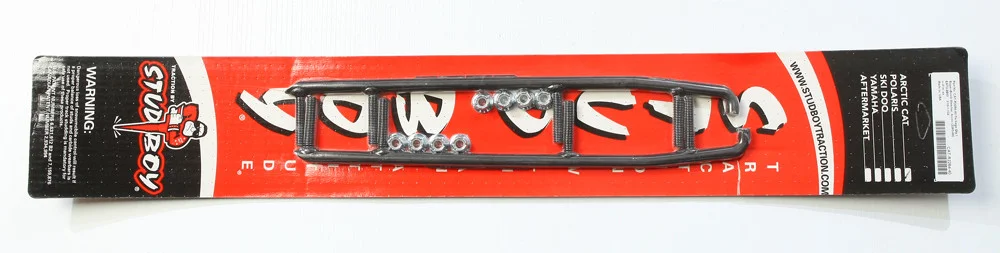 STUD BOY CAT-R2264-40 Round Bar Runners - Durable Carbide Inserts for Superior Snow Control