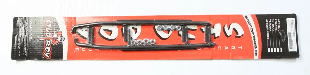 STUD BOY CAT-R2264-90 Round Bar Runners - Durable Carbide Inserts for Superior Control on Snow and Ice