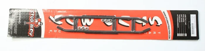 STUD BOY POL-R2376-60 Round Bar Runners - Virgin Carbide Inserts for Superior Control on Skis & Icy Surfaces