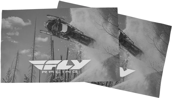 FLY RACING - 360-0004 - Snow Graphic Magnet