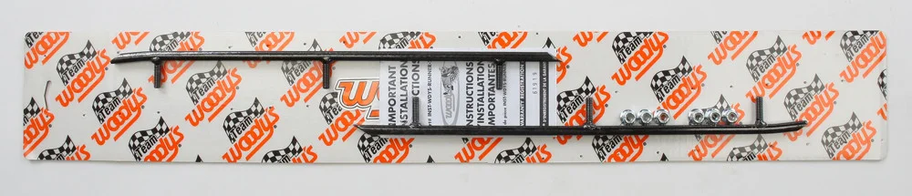 WOODYS RUS-6150 Standard Wear Bar Runners - Durable Replacement for Skis & Carbides