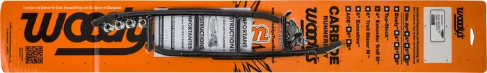 WOODYS ESD3-9255 4" Carbides & Runners - Durable Ski Components for Enhanced Performance