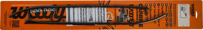 WOODYS EYV3-6300 4" Carbides & Runners - Durable Ski Components for Enhanced Performance