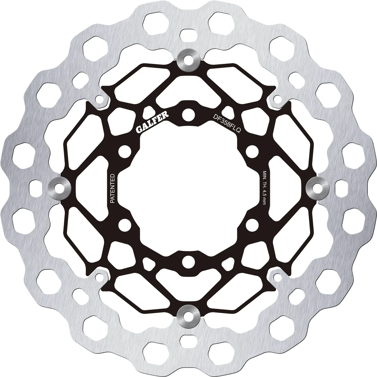 GALFER - DF358FLQ - Floating Front Cubiq Brake Rotor