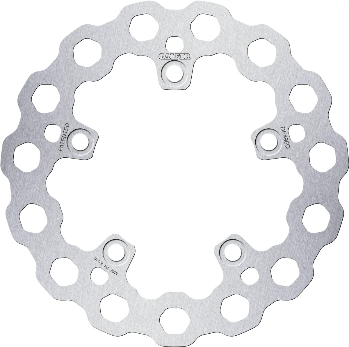 GALFER - DF496Q - Fixed Rear Cubiq Brake Rotor