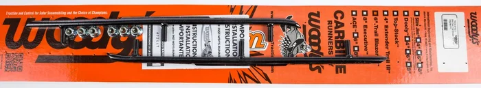 WOODYS Trail Blazer Round Bar Runners 6" - Durable Ski Carbide for Enhanced Performance