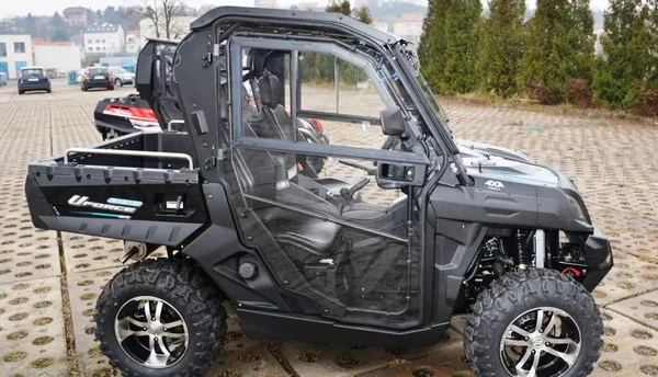 OPEN TRAIL 7110 UTV Full Cab - Premium Safety Cab with Polycarbonate Doors & Sound-Insulated Roof